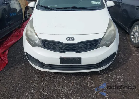 2012 Kia Rio Lx из США, поврежденный, VIN KNADM4A34C6072274